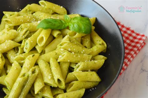 Kremalı Pesto Soslu Makarna Tarifi