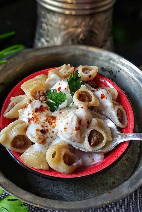 Kiymali Manti Makarna