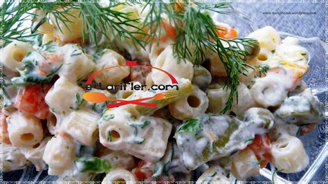 Makarna Salatası Malzemeleri
