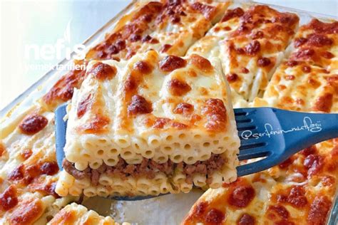 Nefis Yemek Tarifleri Fırında Makarna
