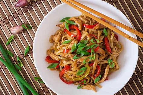 Soya Soslu Tavuklu Makarna